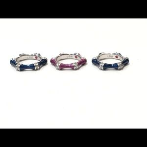 Set of 3 LGA stackable rings